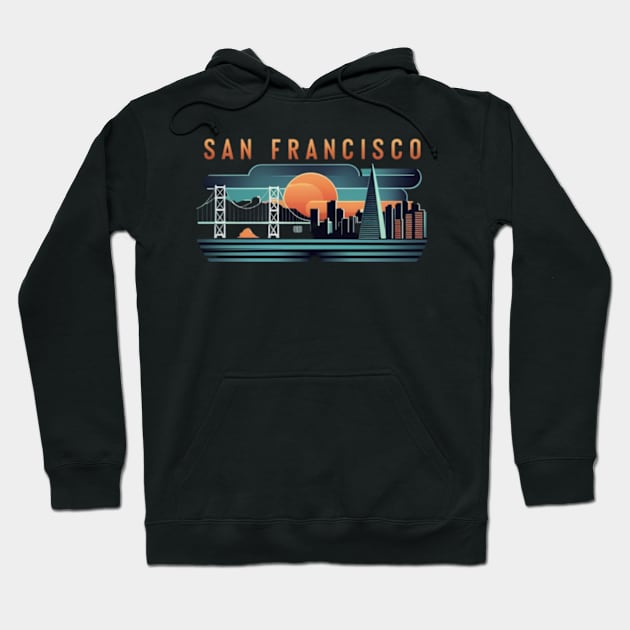 San Francisco Hoodie by TshirtMA